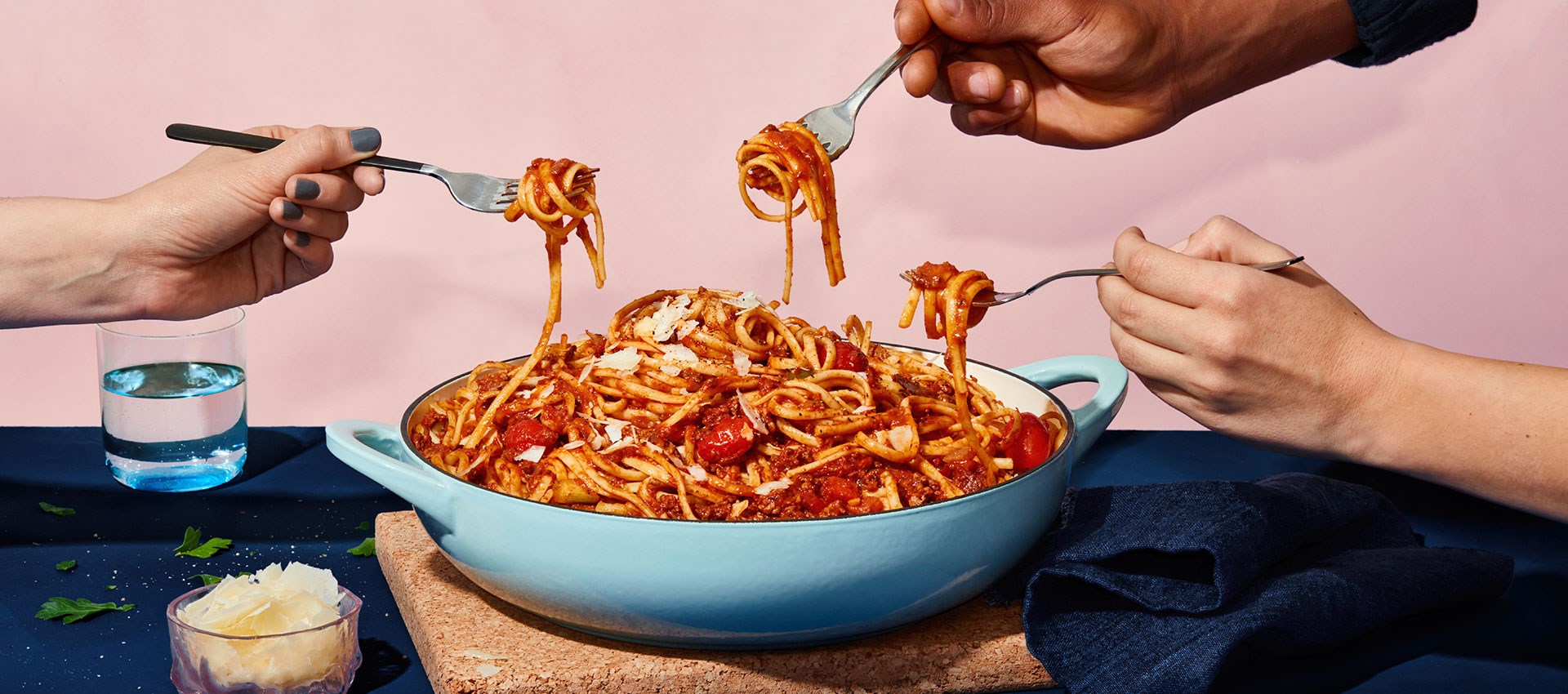 Maitseküllane pasta Bolognese