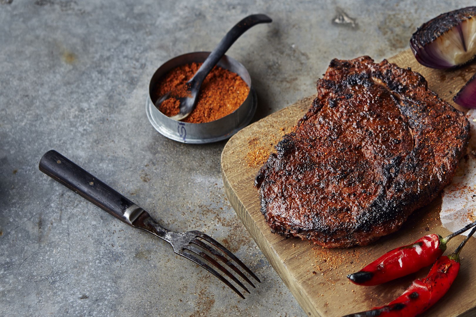 Gegrilltes Entrecôte