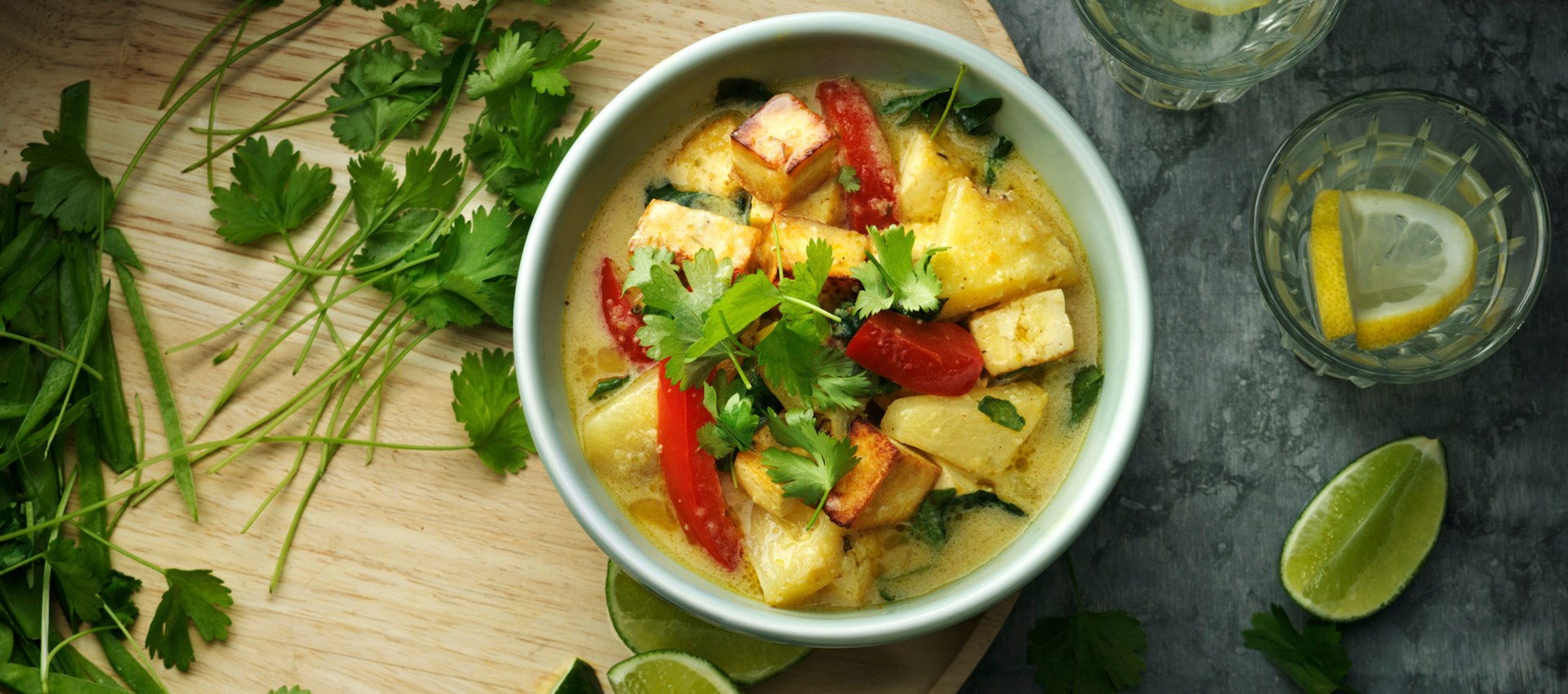 Pineapple Thai Tofu 