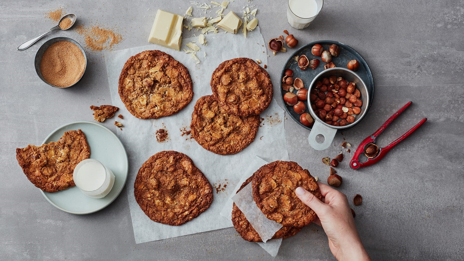 Pipari-Valkosuklaa Cookies