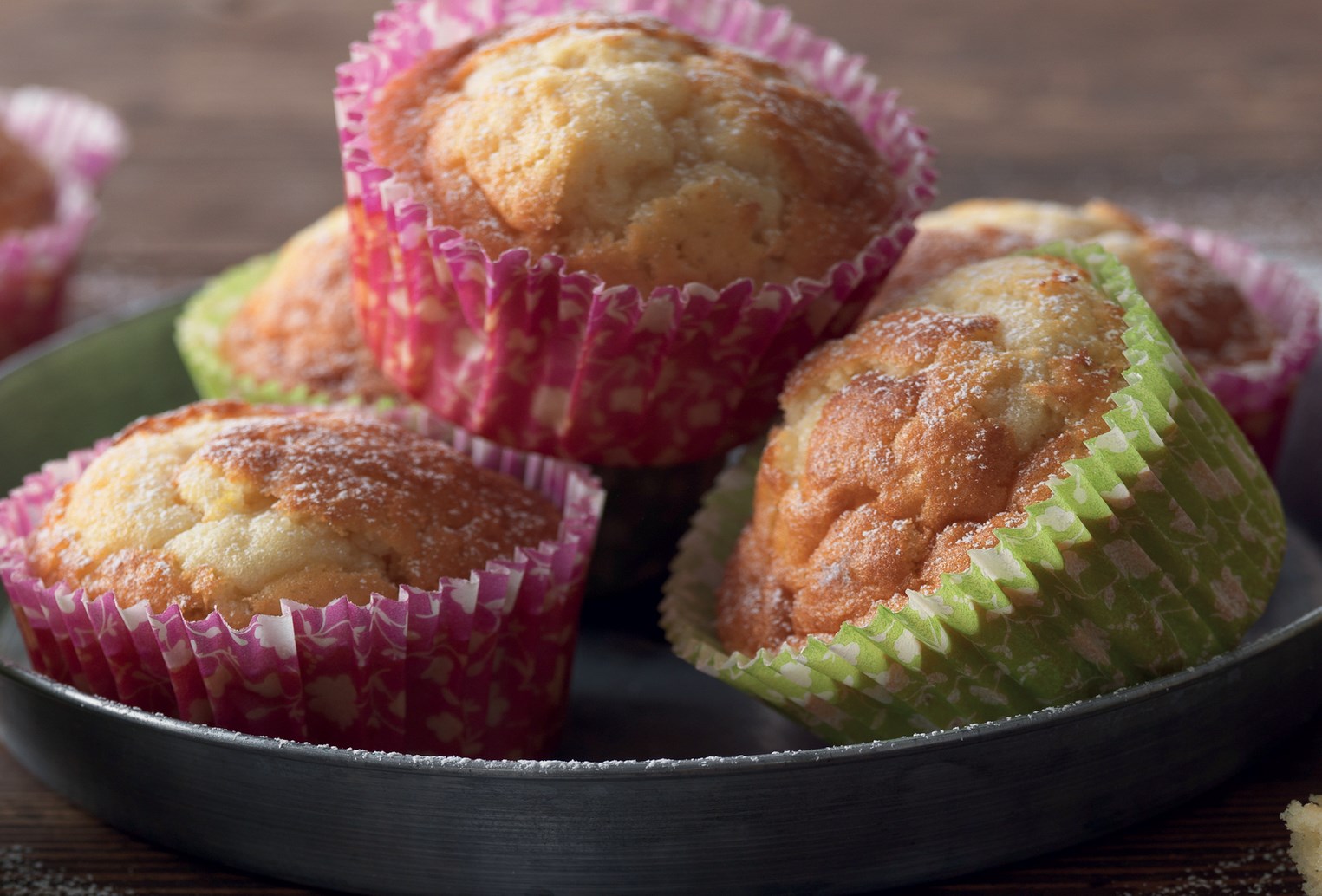 Muffins med en fräsch smak av citron och ingefära | Recept från Santa Maria