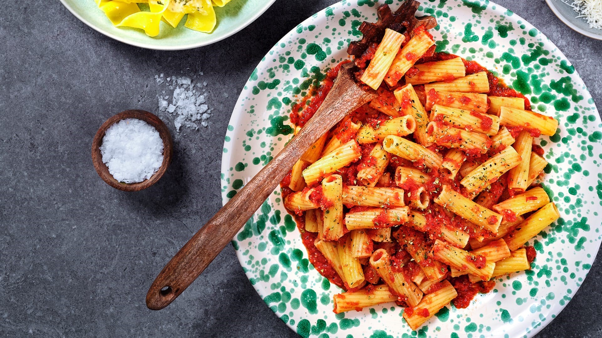 Pasta met tomatensaus