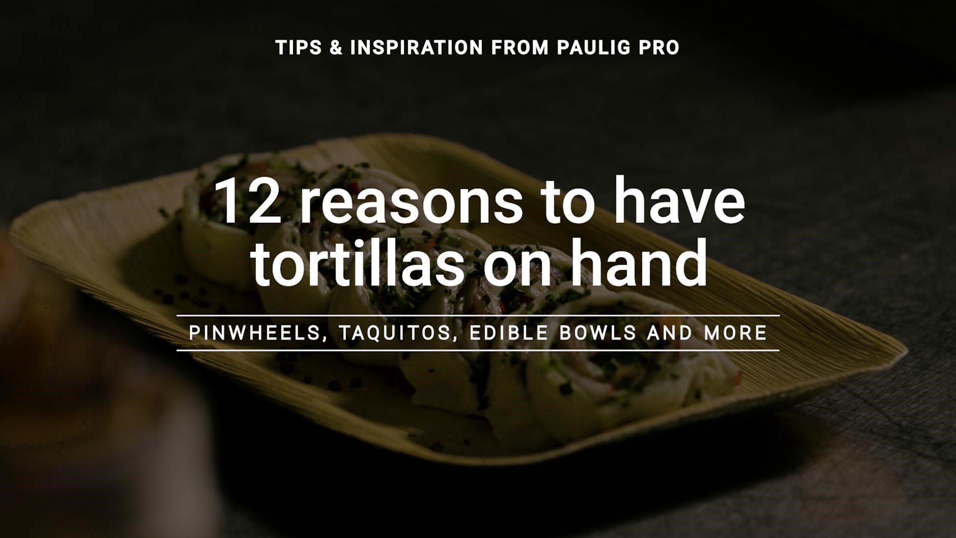 Tortilla tutorial