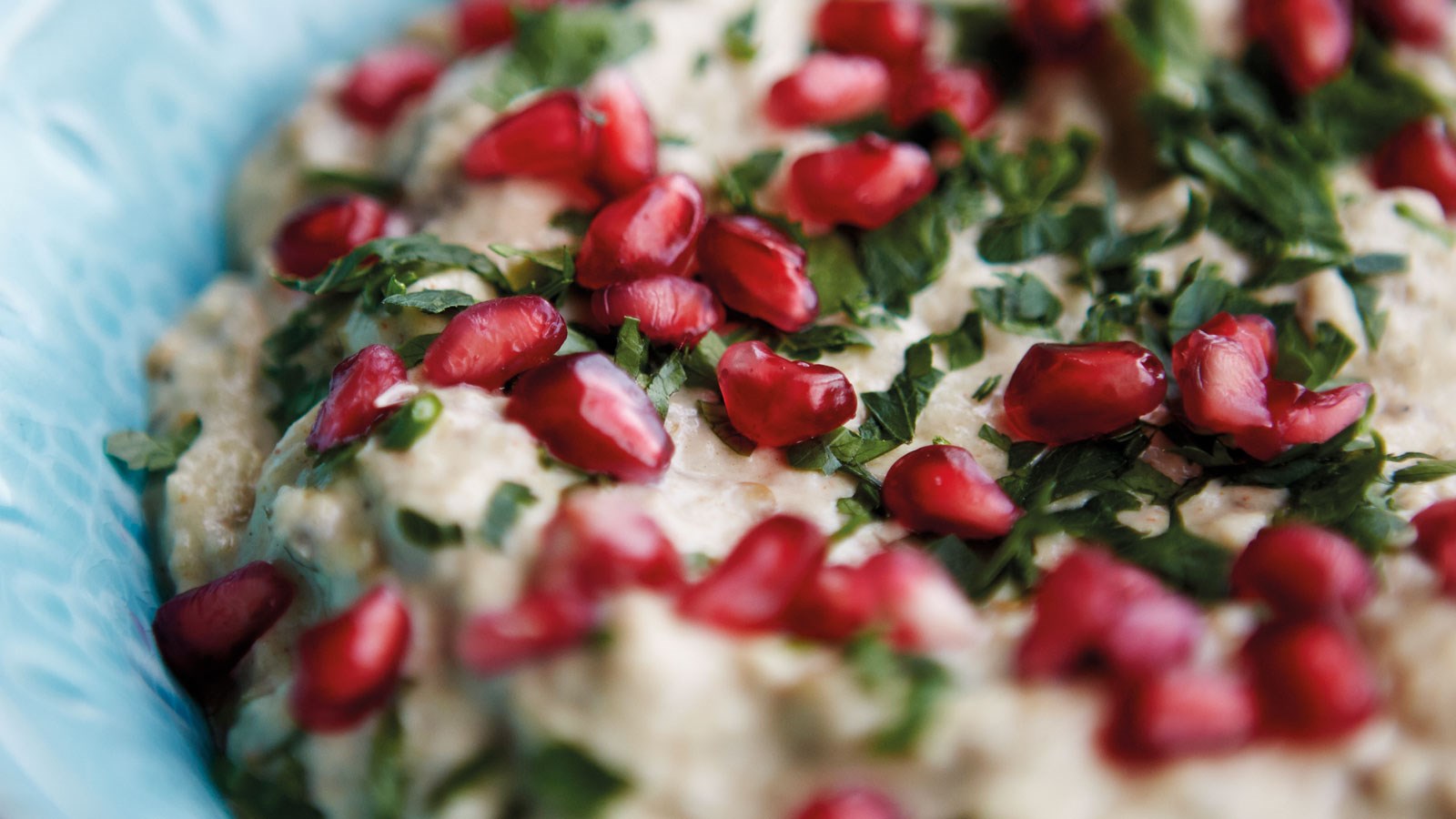 Baba Ganoush granaatappel