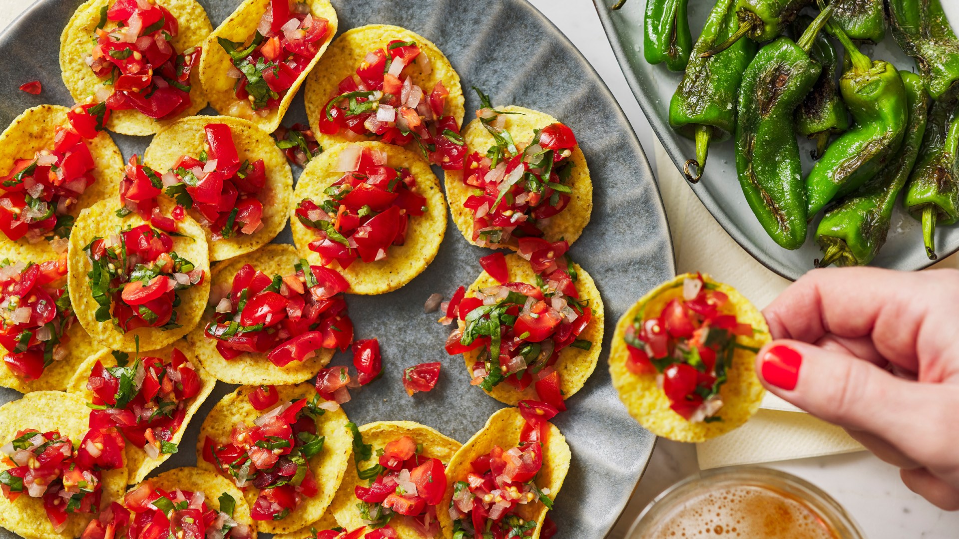 Nachettas met Pico de Gallo