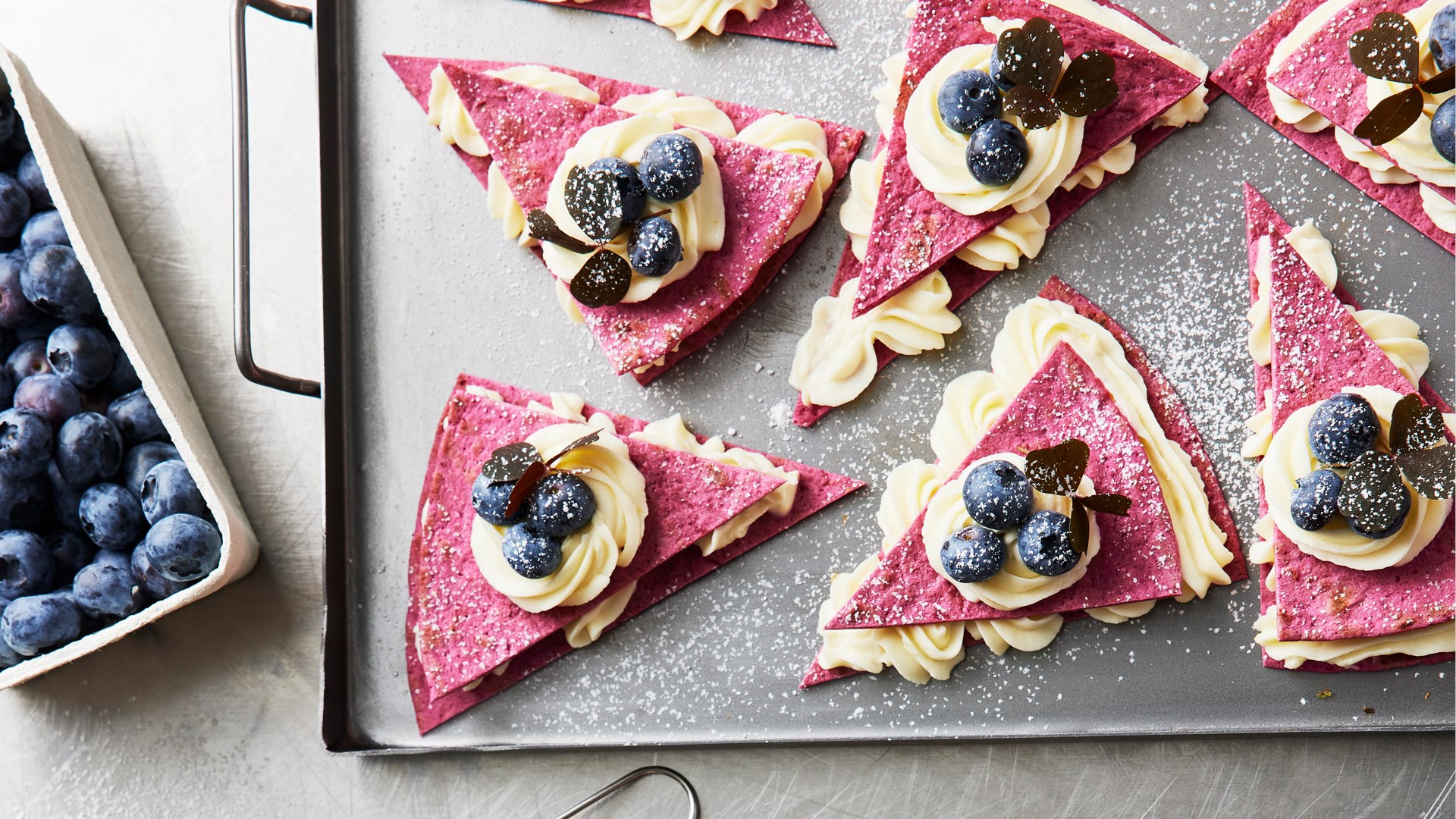 Purple Hazy Cream Cheese Slice