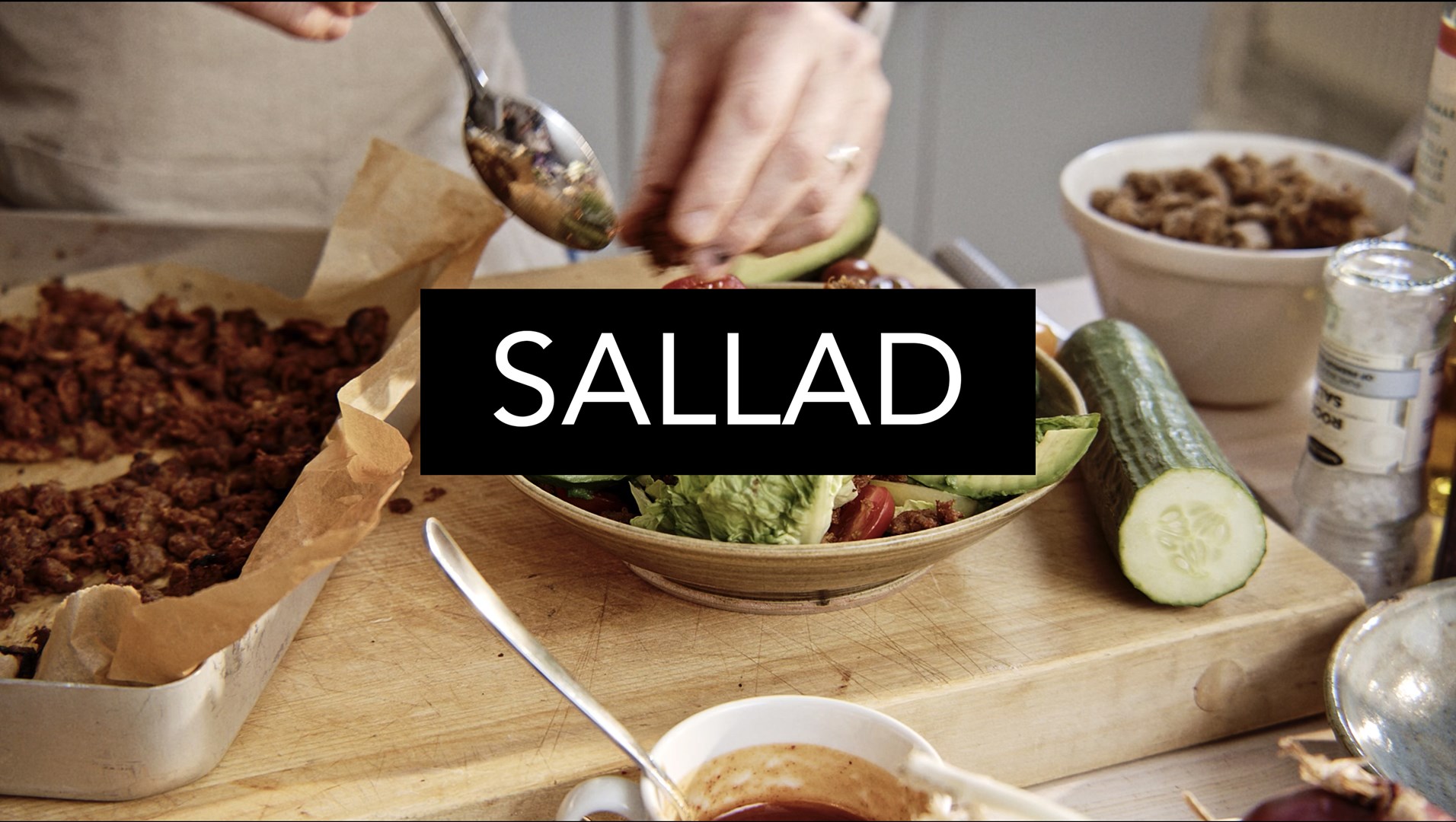Pulled Oats Sallad