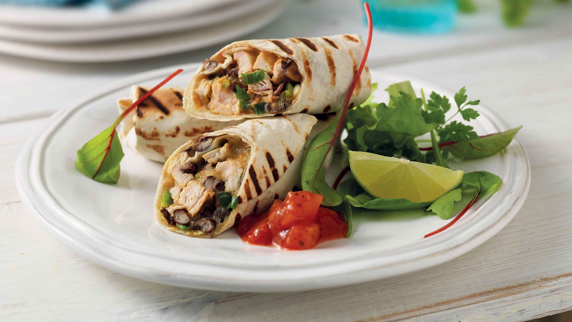 BBQ Chicken Burrito