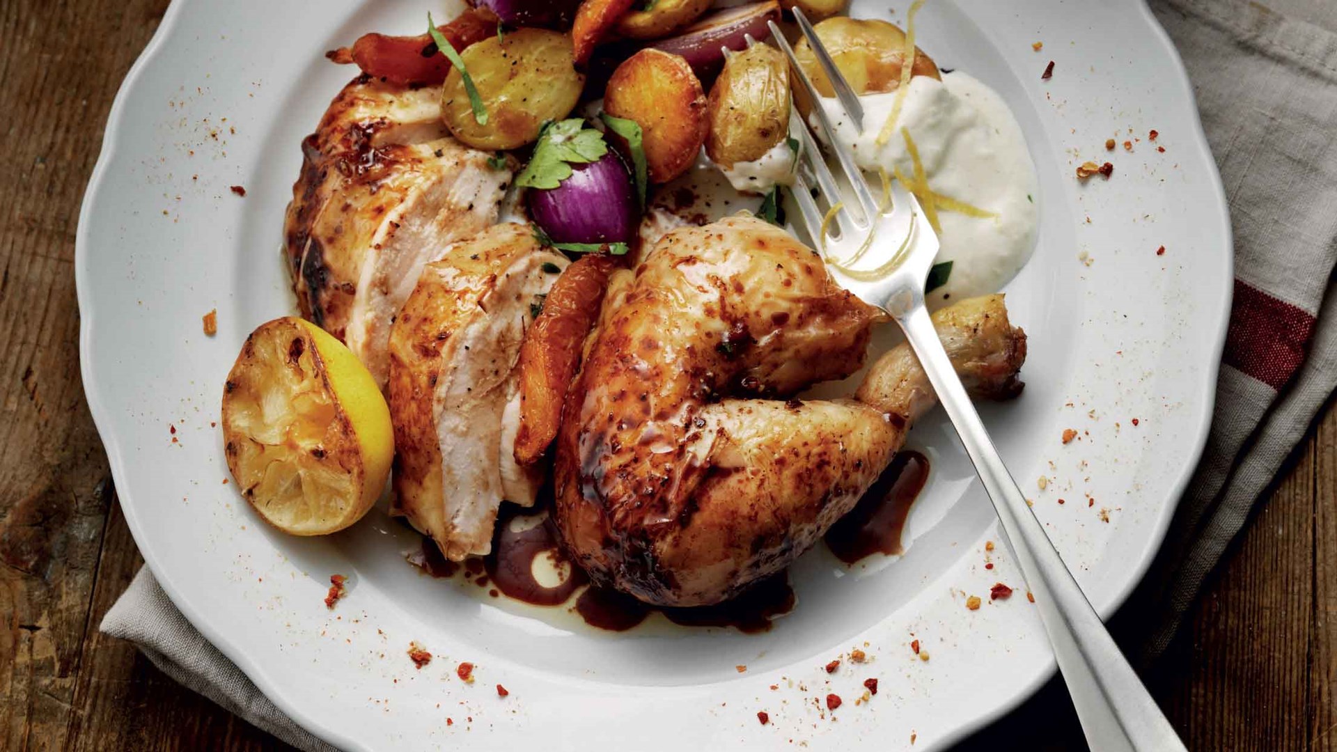 Roast chicken