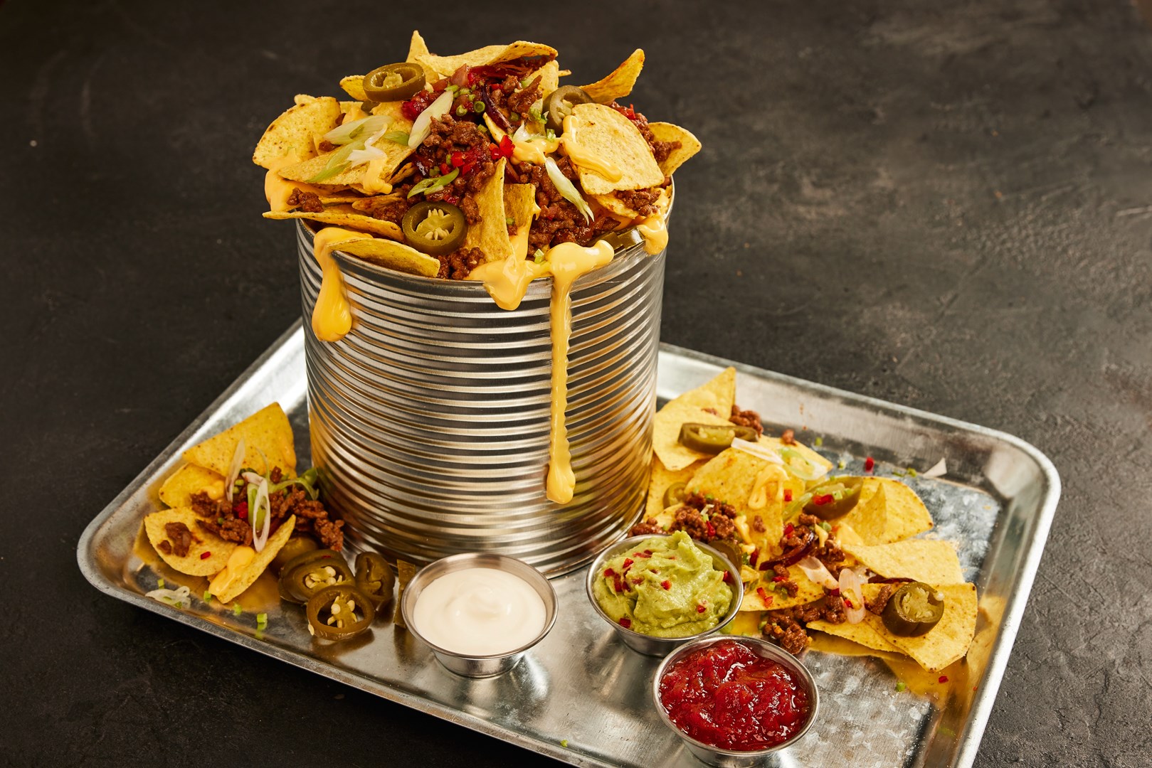 Trash Can Nachos