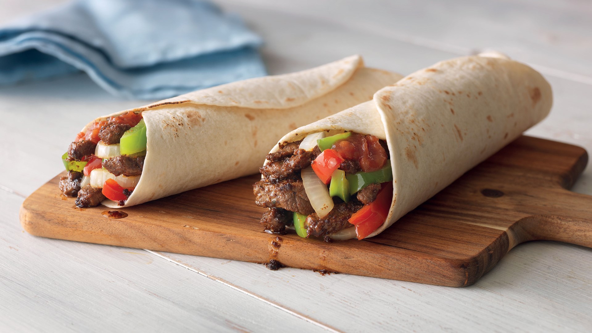 All in One Steak Fajitas