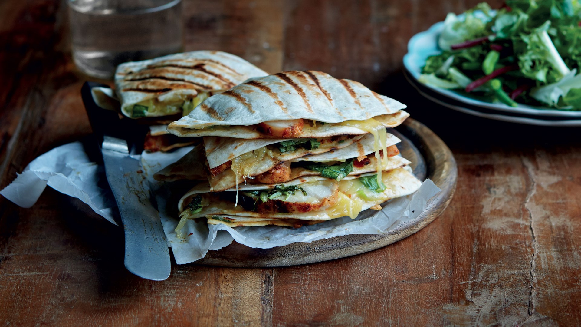 Chicken Quesadillas