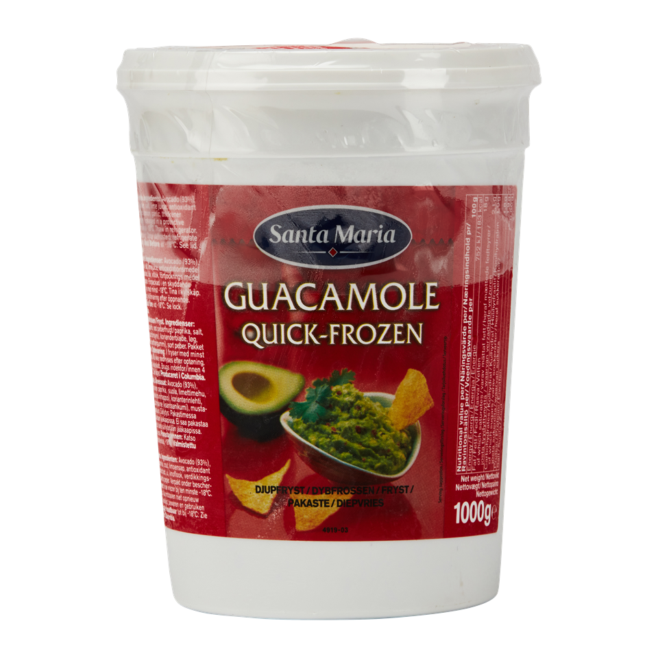 Guacamole fryst 1000 g
