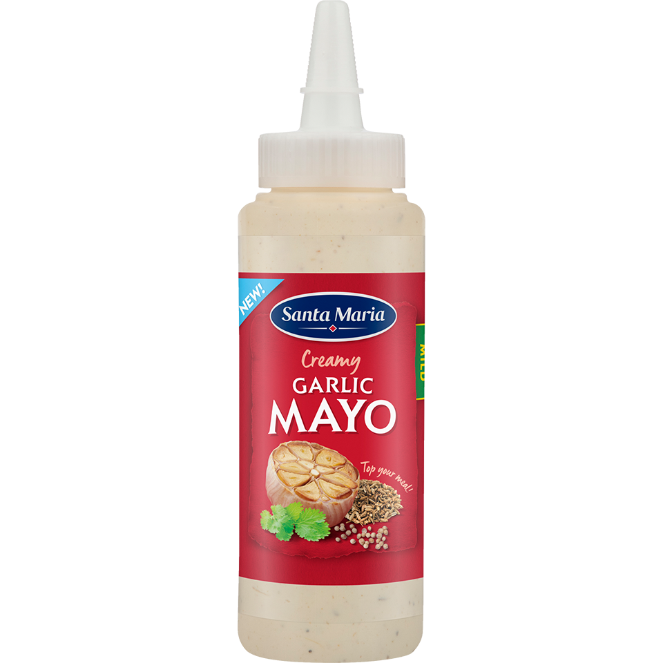 Santa Maria Garlic Mayo Topping
