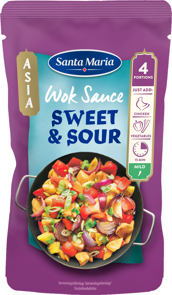 Saldžiarūgštis Wok padažas