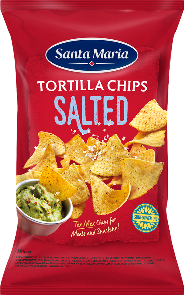 (NL) Tortilla Chips Salted 185Gx15