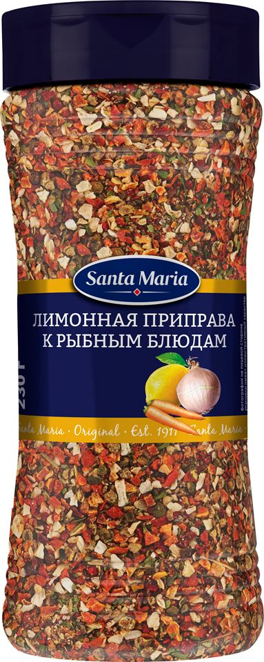 Лимонная приправа к рыбным блюдам