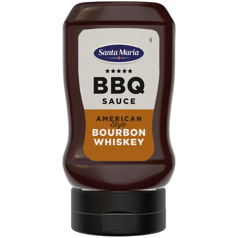 BBQ mērce ar burbona viskija garšu