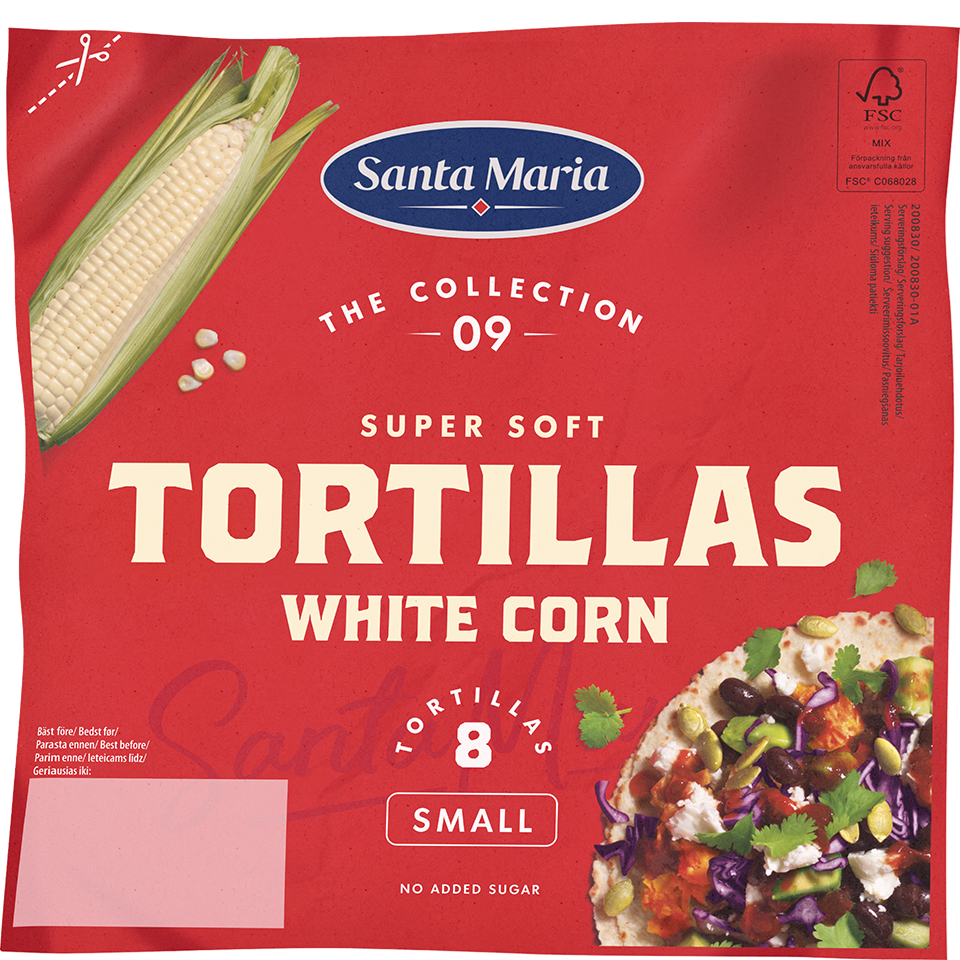 tortillas white corn