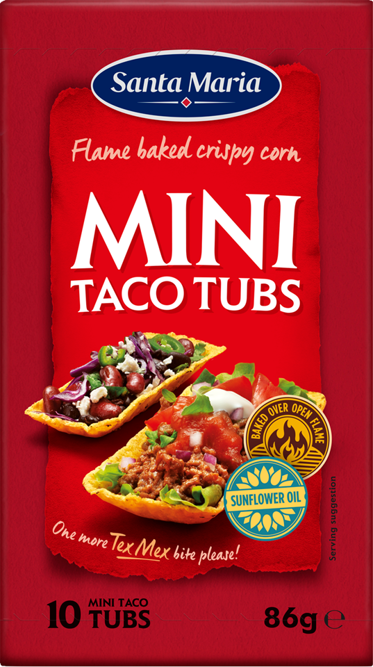 Mini Taco Tubs 