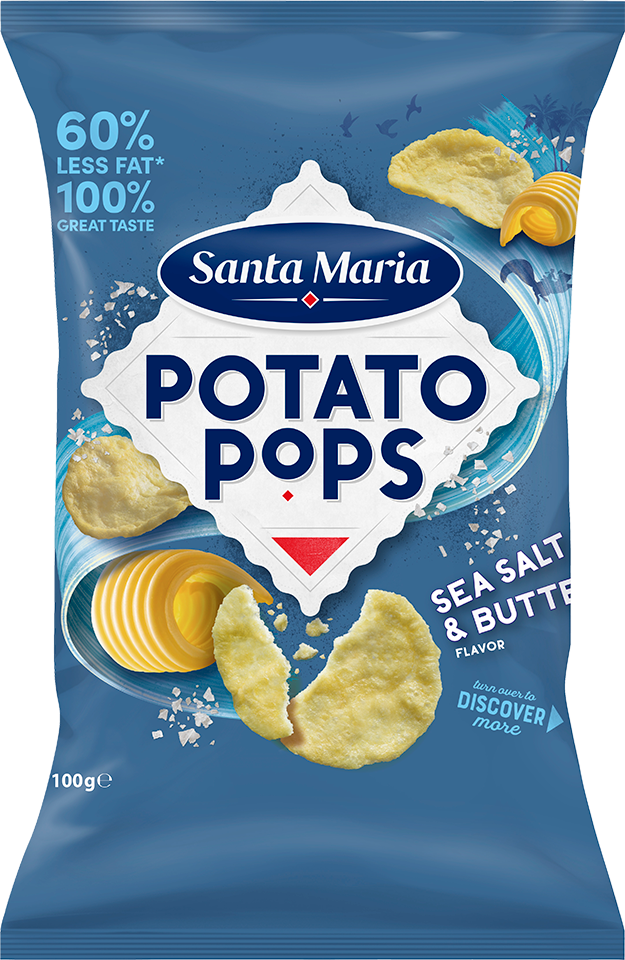 Chips Sea Salt & Butter Pops