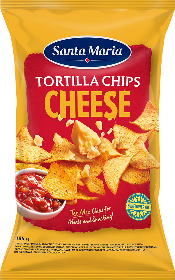 (NL) Tortilla Chips Cheese 185Gx15