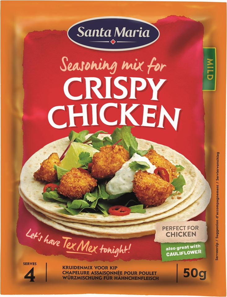 Crispy Chicken Seasoning Mix packshot