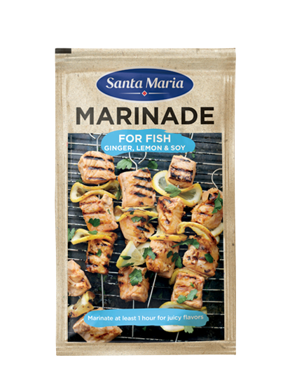 Marinade for Fish - Ginger, Lemon & Soy