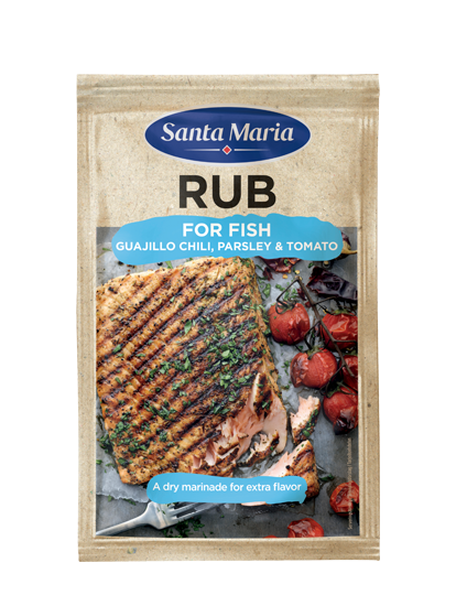 Rub for Fish - Guajillo Chili, Parsley & Tomato