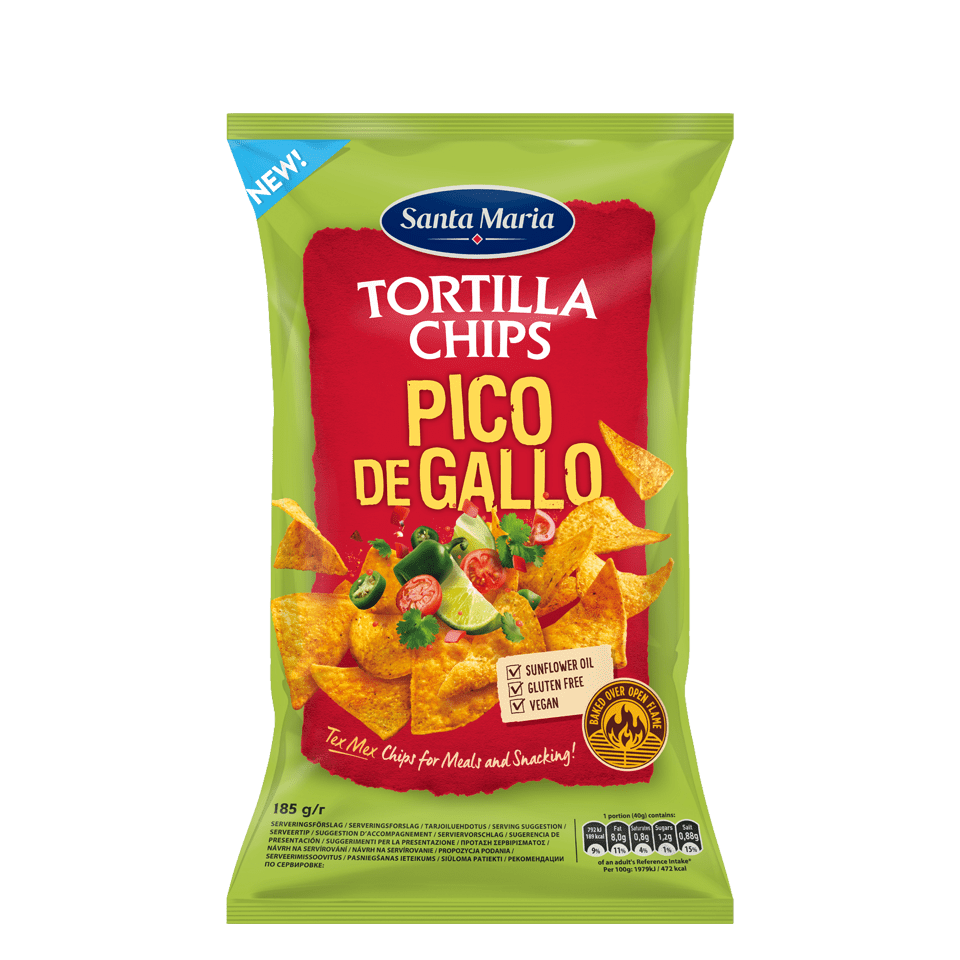 Tortilla Chips Pico De Gallo