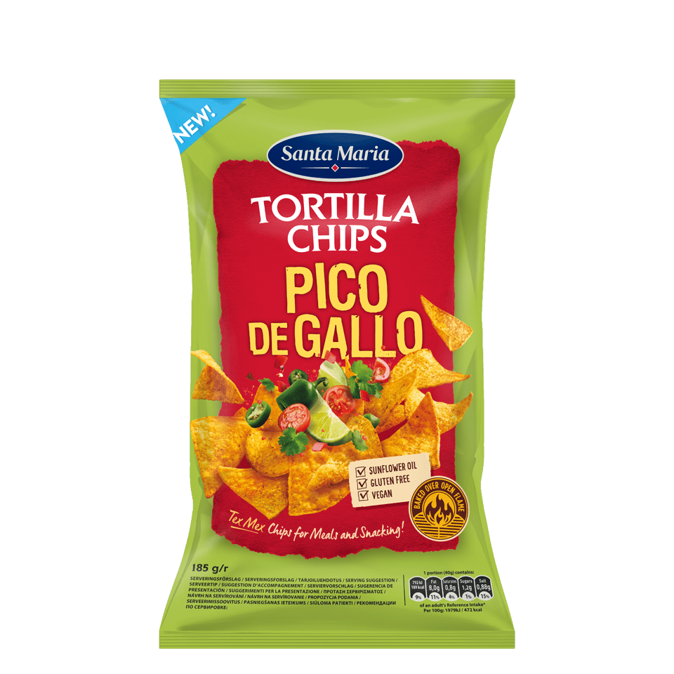 Tortilla Chips Pico De Gallo