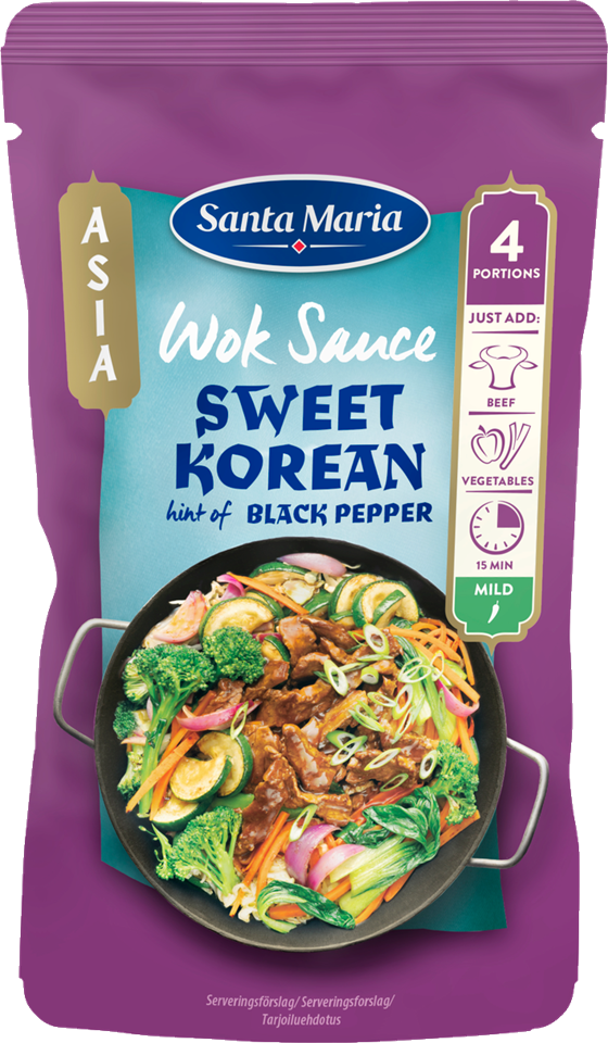 Wok padažas Sweet Korean