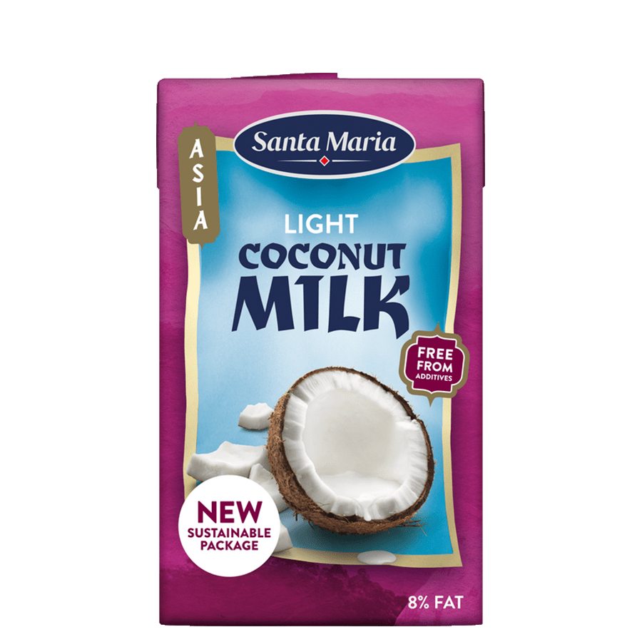 Tetra with light coconut milk