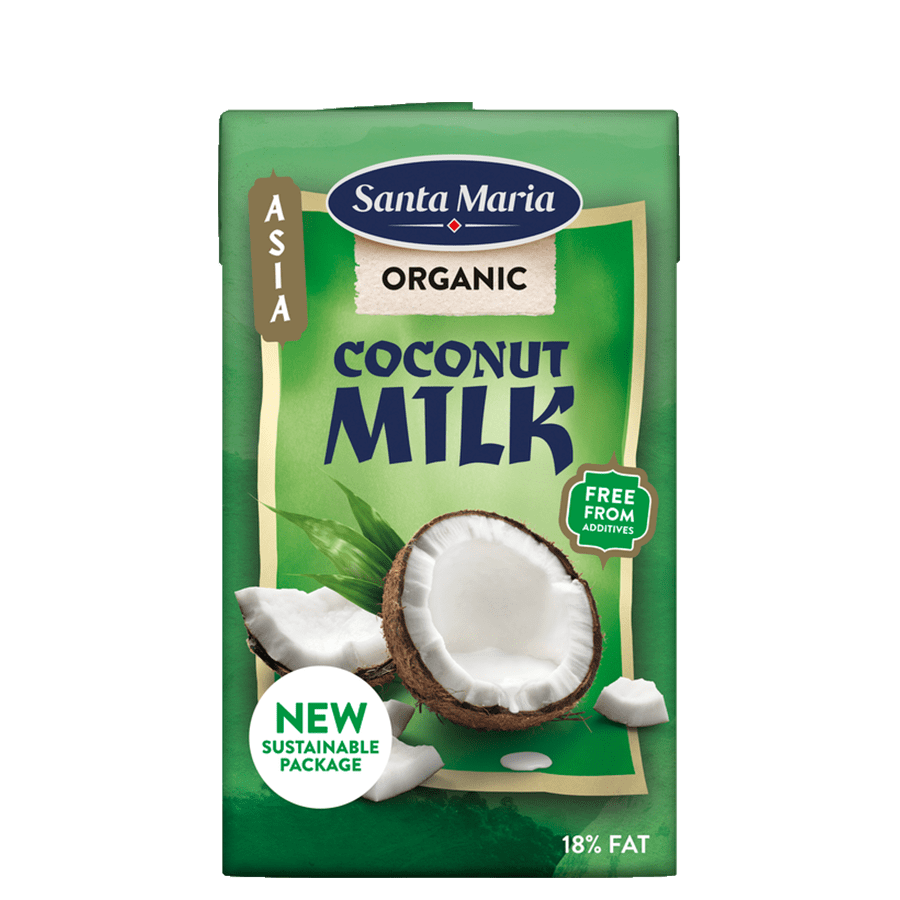 Organic Coconut Milk, 18% fat