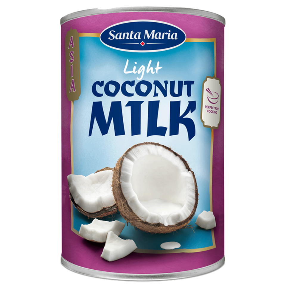 En konservburk med Coconut Milk Light