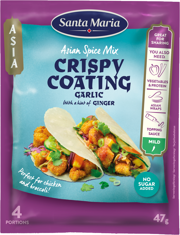 Crispy Coating Garlic Ginger