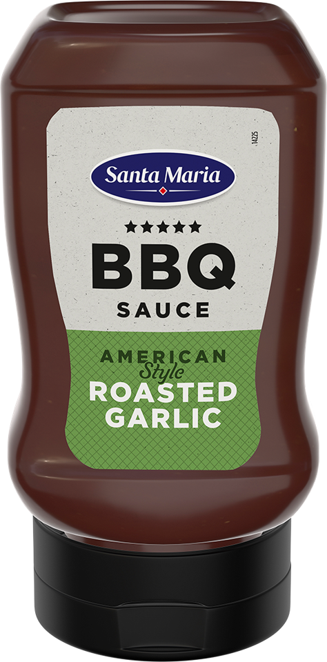 Pudel BBQ-kastet röstitud küüslaugu maitsega