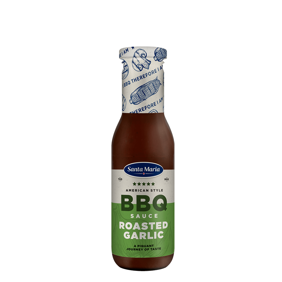 BBQ Sauce Roasted Garlic 335g