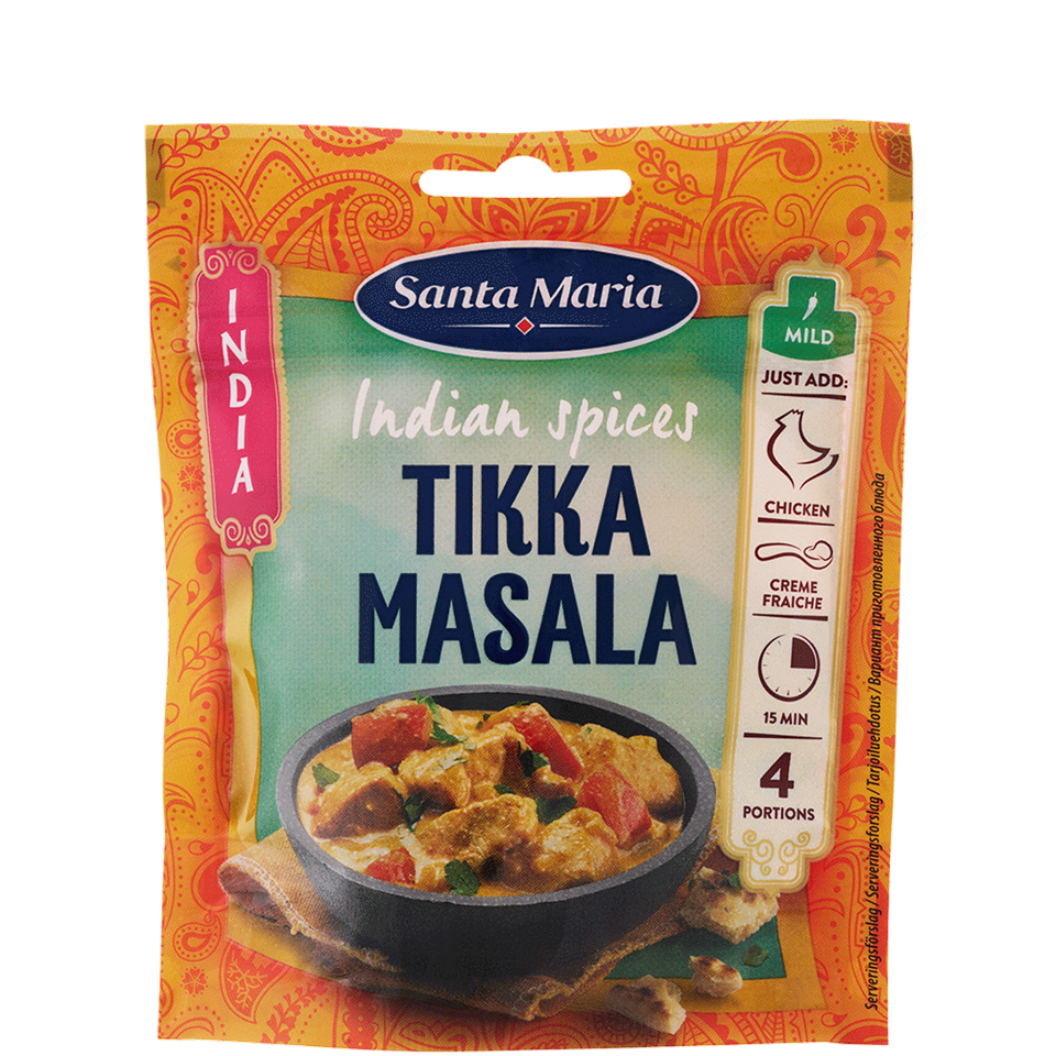 Påse med Indian Spices Tikka Masala