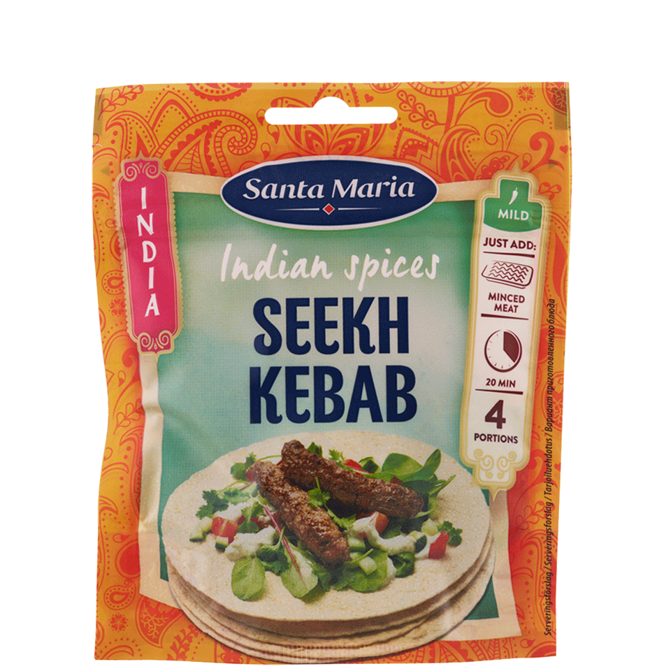Seekh Kebab prieskonių mišinys