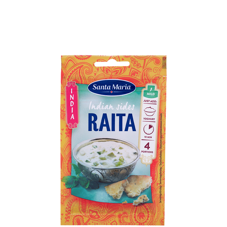 Indijas garšvielas  Raita