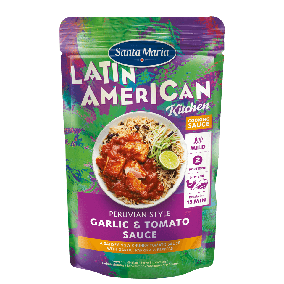 Peruvian Style Garlic & Tomato Sauce