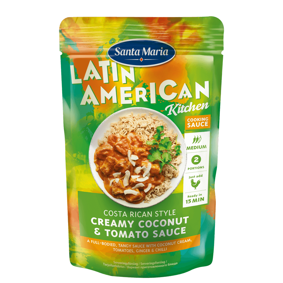Costa Rican Style Creamy Coconut & Tomato Sauce
