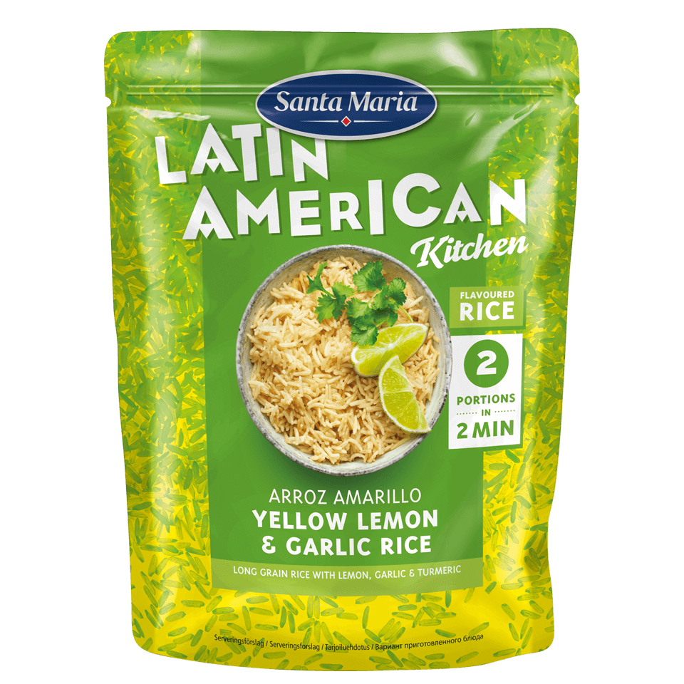Arroz Amarillo - Yellow Lemon & Garlic Rice