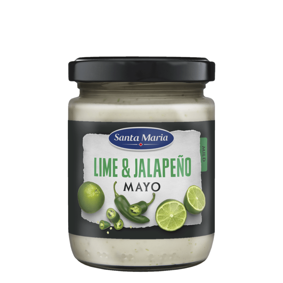 Burk med Lime & Jalapeño Mayo från Santa Maria