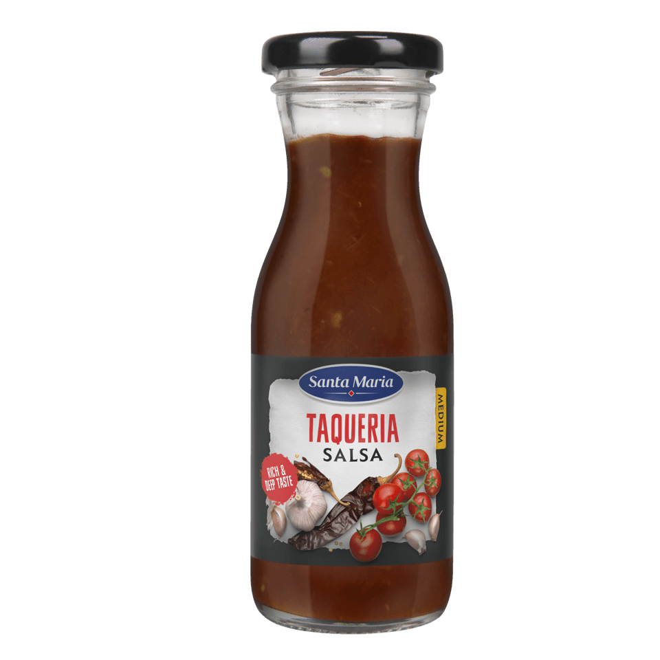 Flaske med Taqueria Salsa fra Santa Maria