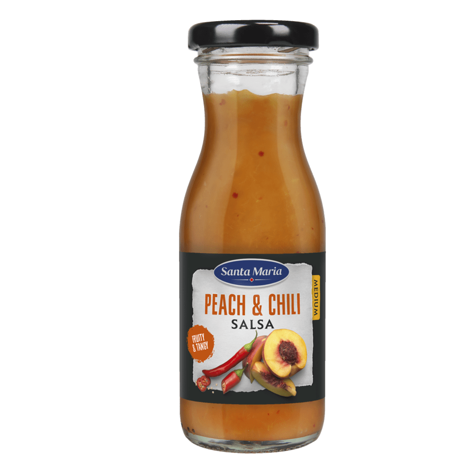 Flaske  med Peach & Chili Salsa