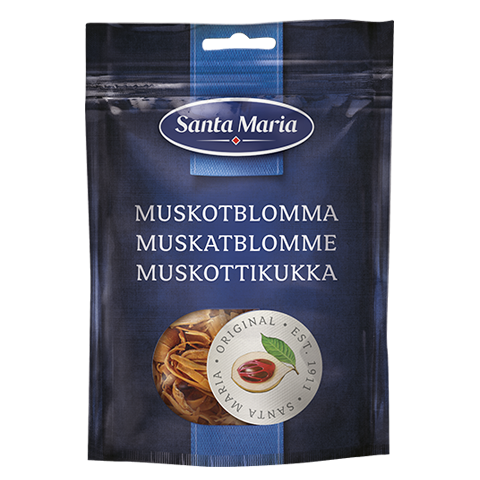 Muskotblomma i påse