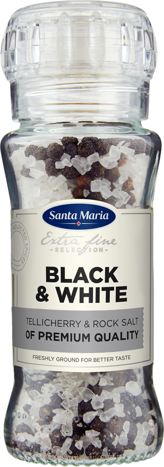 Черный перец и каменная соль