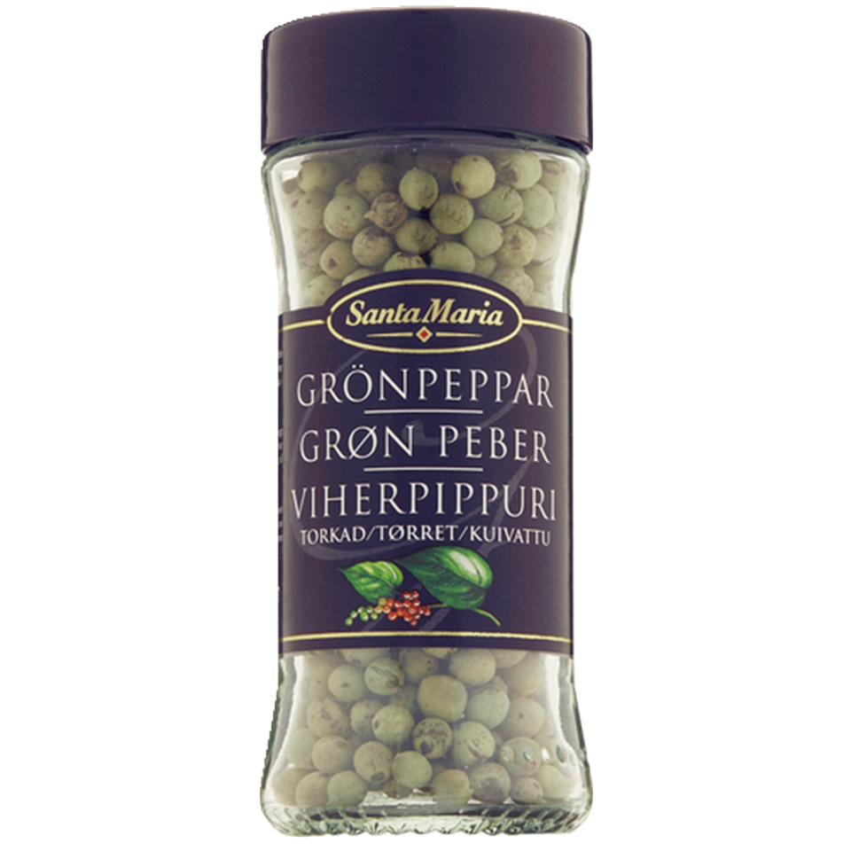 Grønn pepper, tørket
